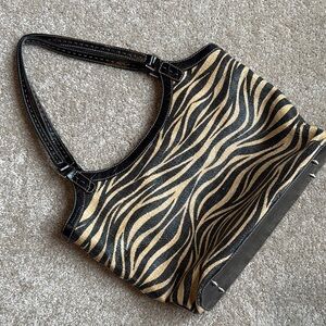 Franco Sarto tote bag zebra print